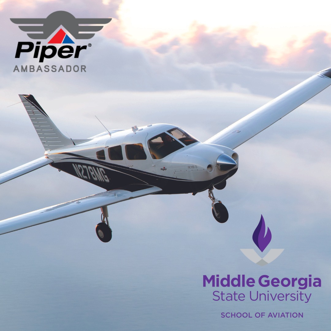 Piper Aircraft Middle Georgia State University School of Aviation Pilot Training AFM