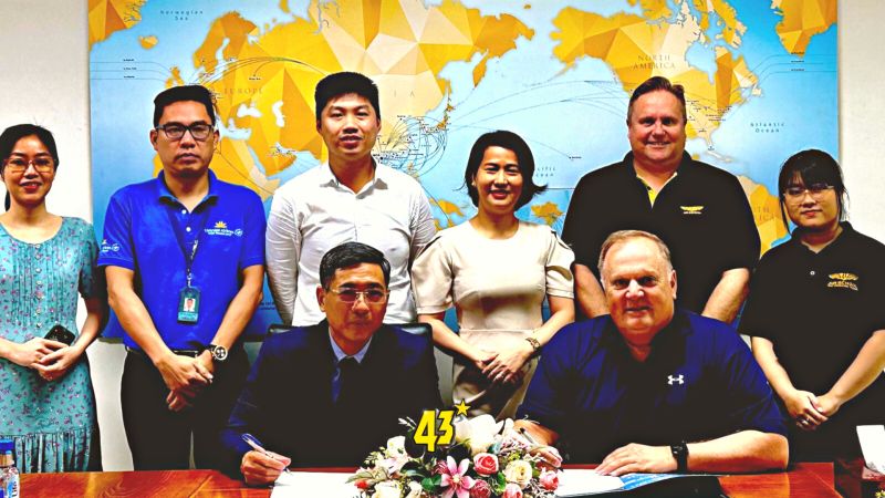 43 Air School Vietnam Airlines 5 Year Pilot Training Agreement AFM