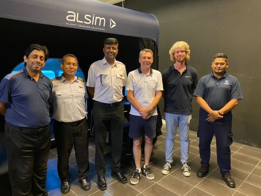 ALSIM Malaysian Flying Academy Pilot Training Simulator AFM