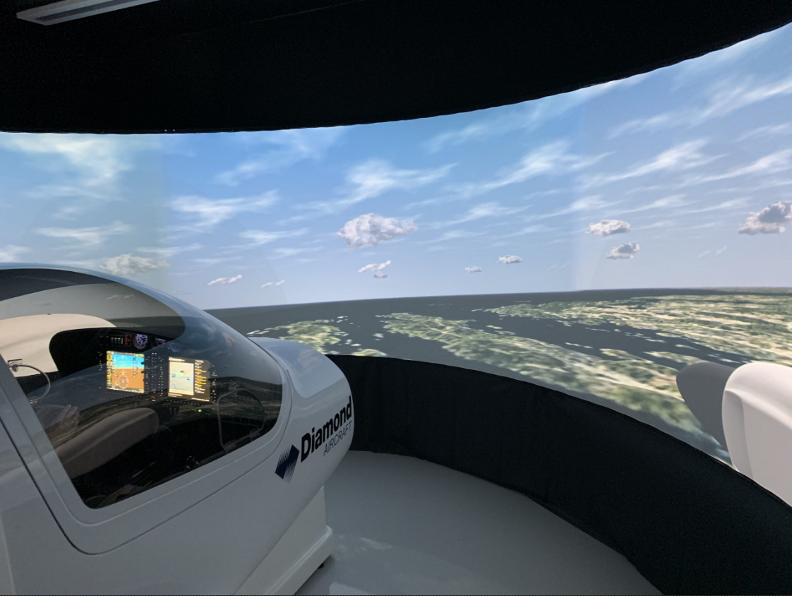 Diamond DA42 FNPT Simulator Fllight School Pilot Training AFM