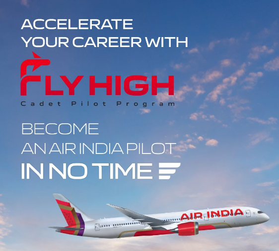 Air India Fly High Cadet Pilot Program Pilot Training AFM