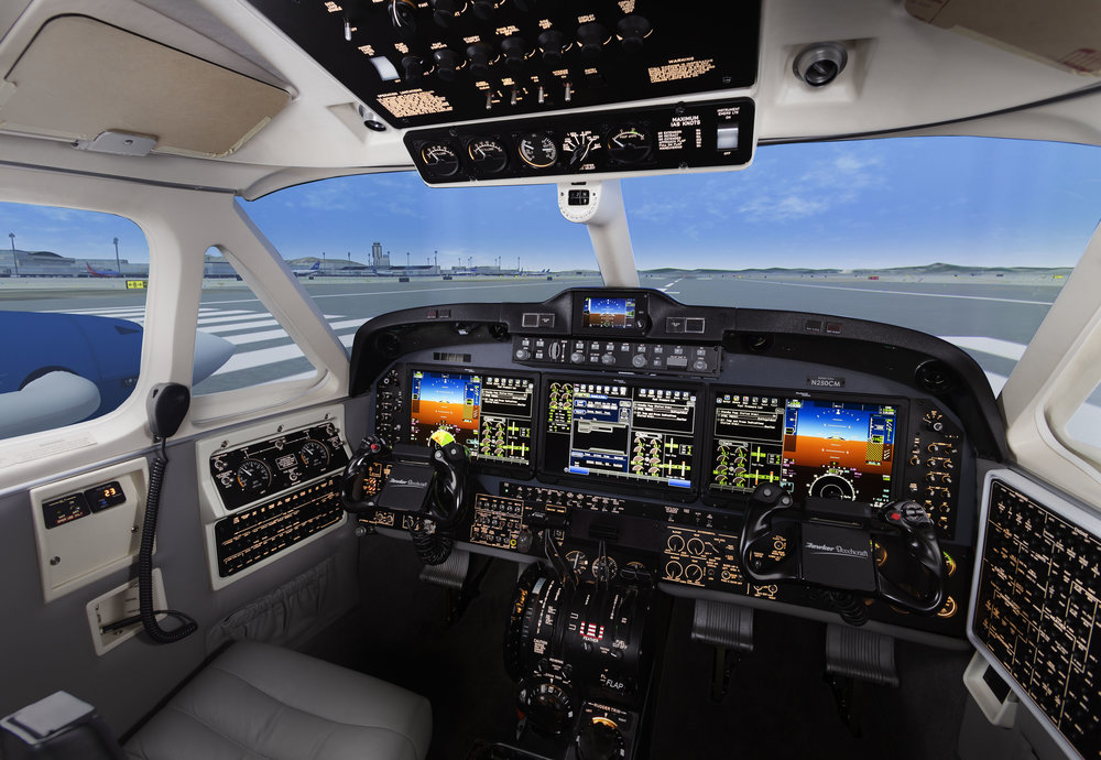 TRU Simulation_King Air 350 Pro Line Fusion Cockpit - Pilot Training AFM.aero
