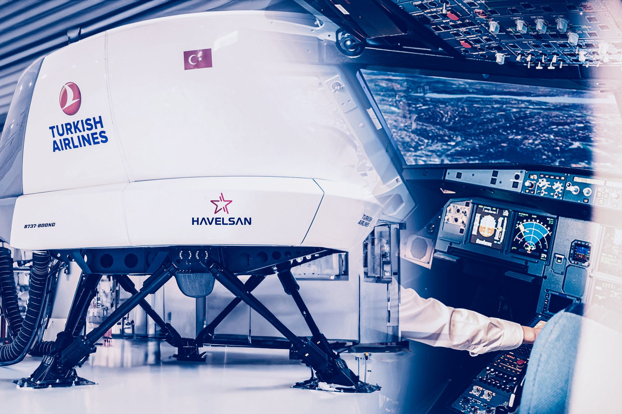 HAVELSAN Full Flight Simulator Manufacturer Pilot Training AFM
