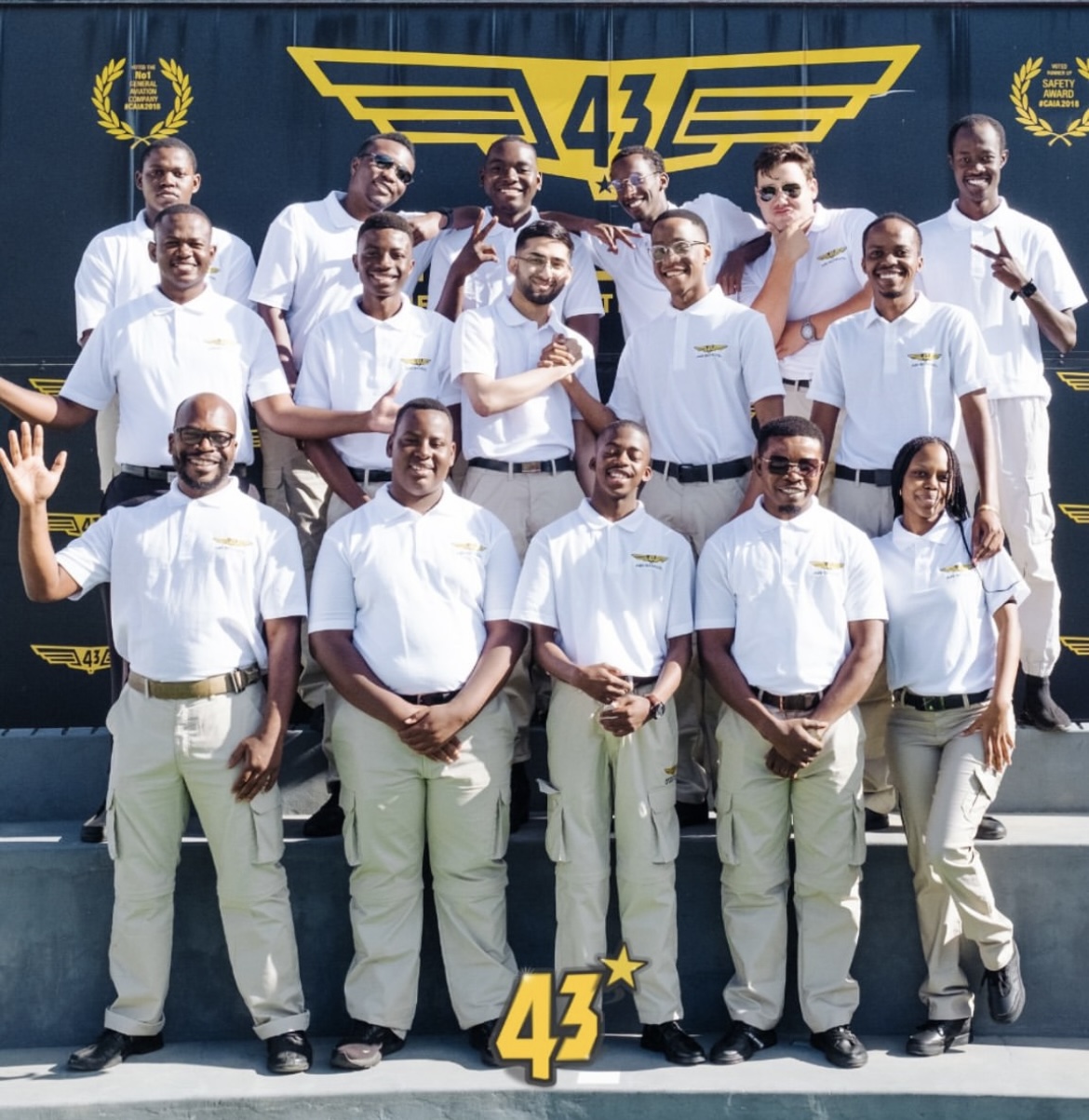 South African Flight Training Group 43 Air School Welcomes 16 Cadet ...