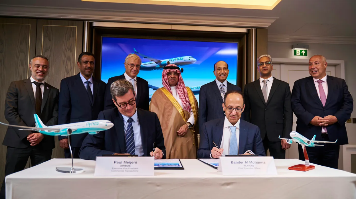 flynas Airbus A320 A330 Aircraft Order Pilot Training AFM