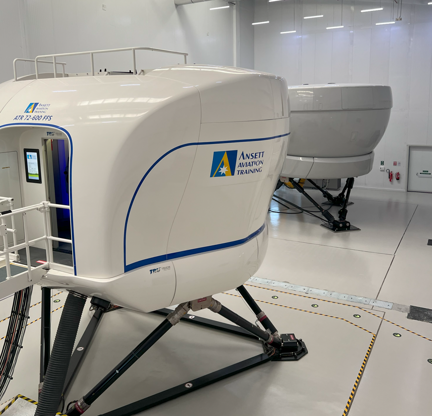 AAT ATR600 A320 Full Flight Simulator Dubai Training Center