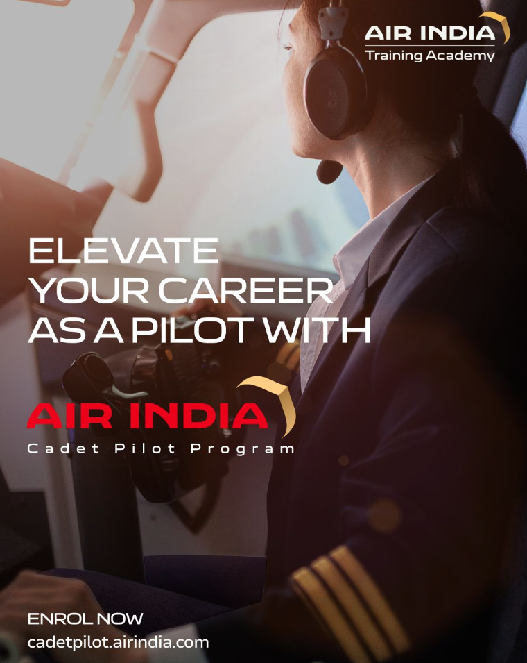 Air India Cadet Pilot Program 2024