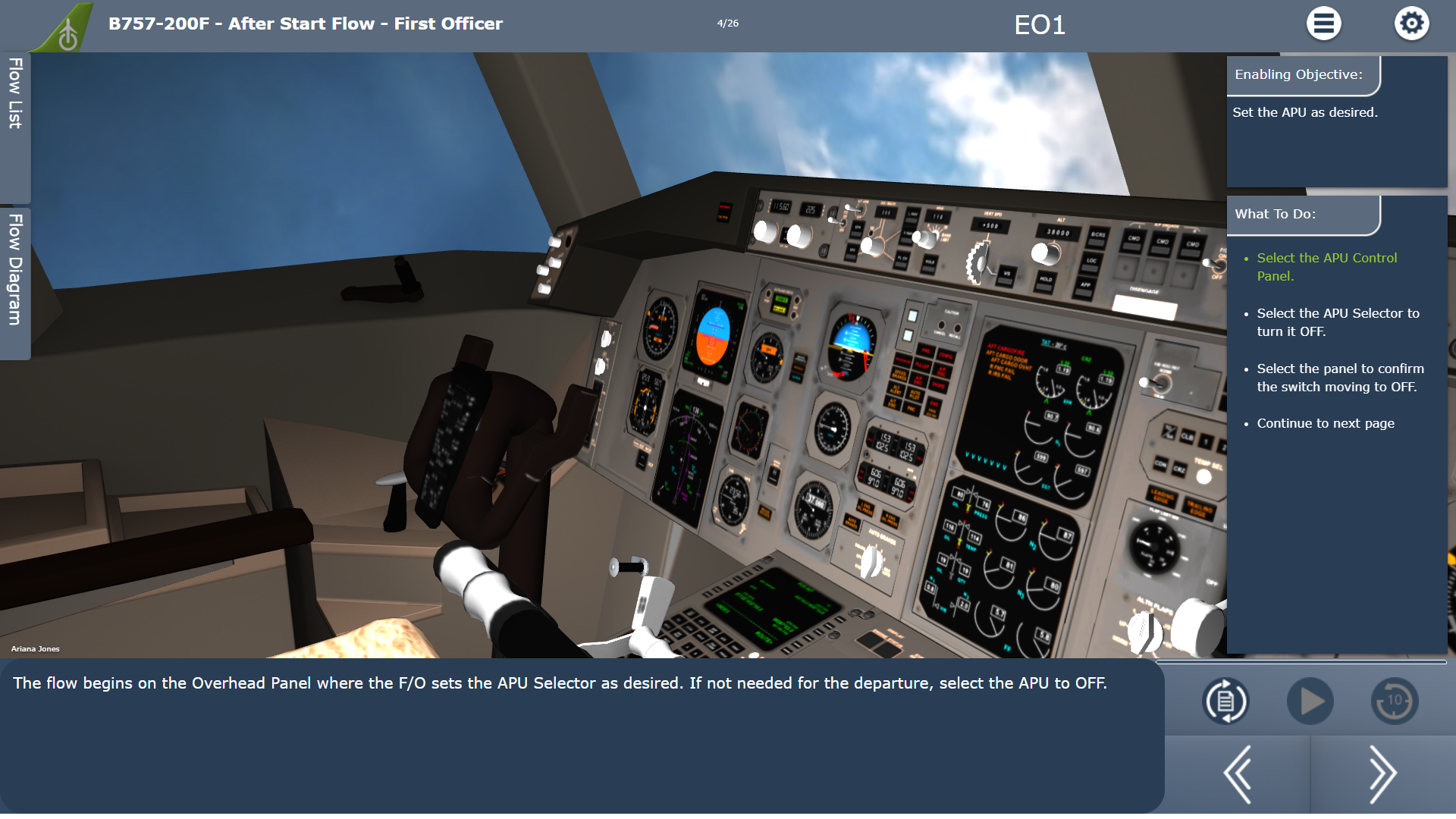 B757 Cockpit Course - Pilot Training AFM.aero