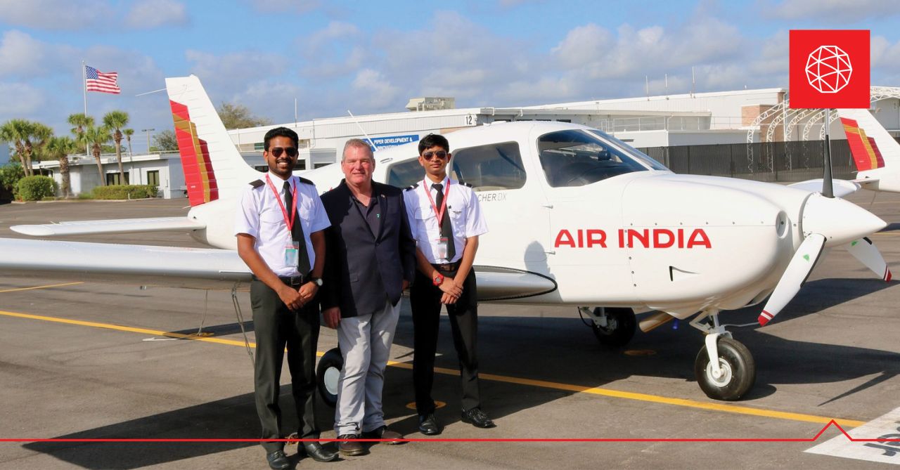 L3Harris Commercial Aviation Air India Training Academy Piper Aircraft AFM