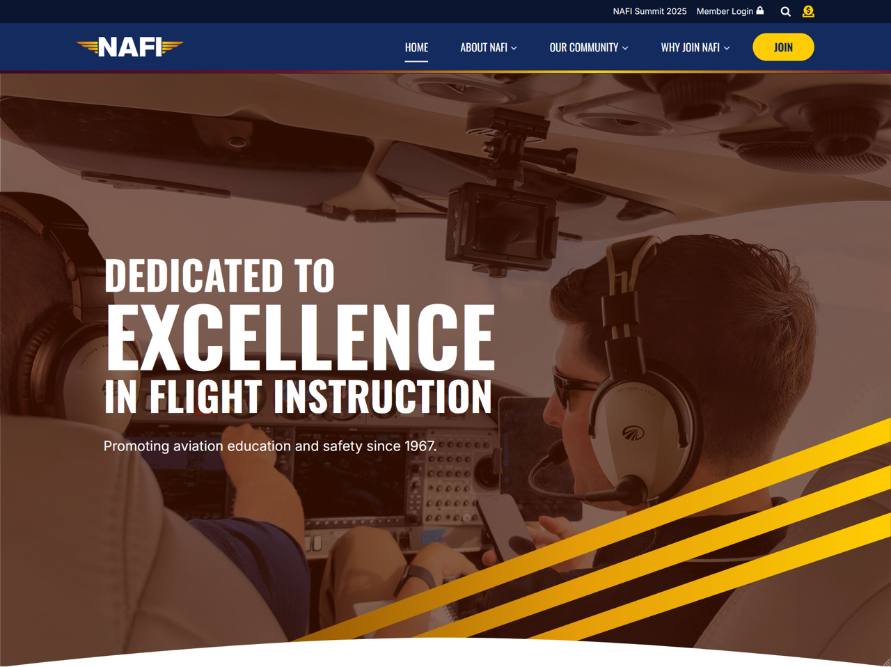 NAFI Landing Page - Pilot Training AFM.aero