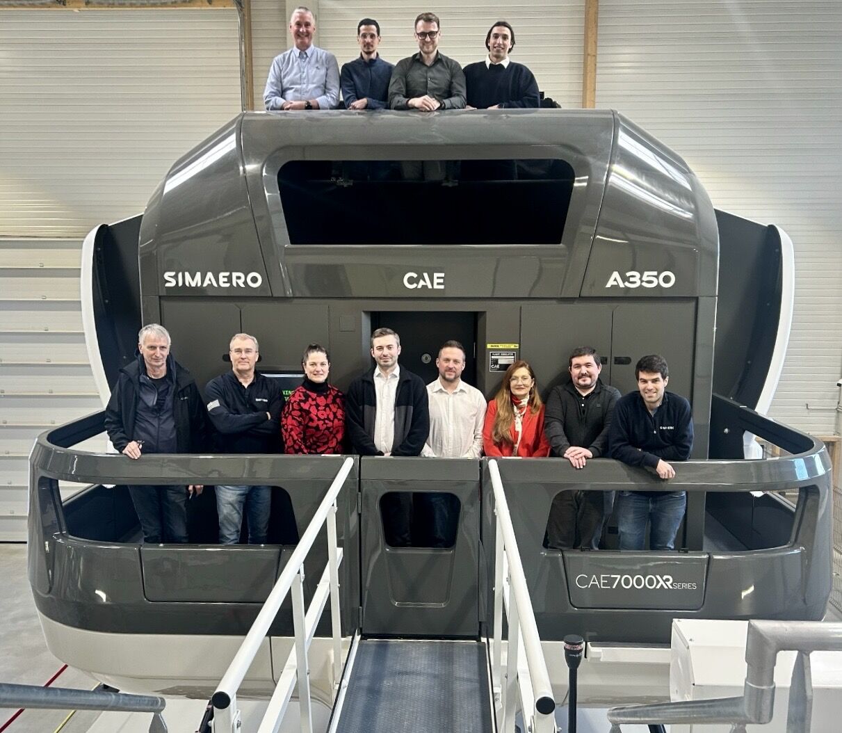 Simaero A350 Full Flight Simulator Pilot Training AFM