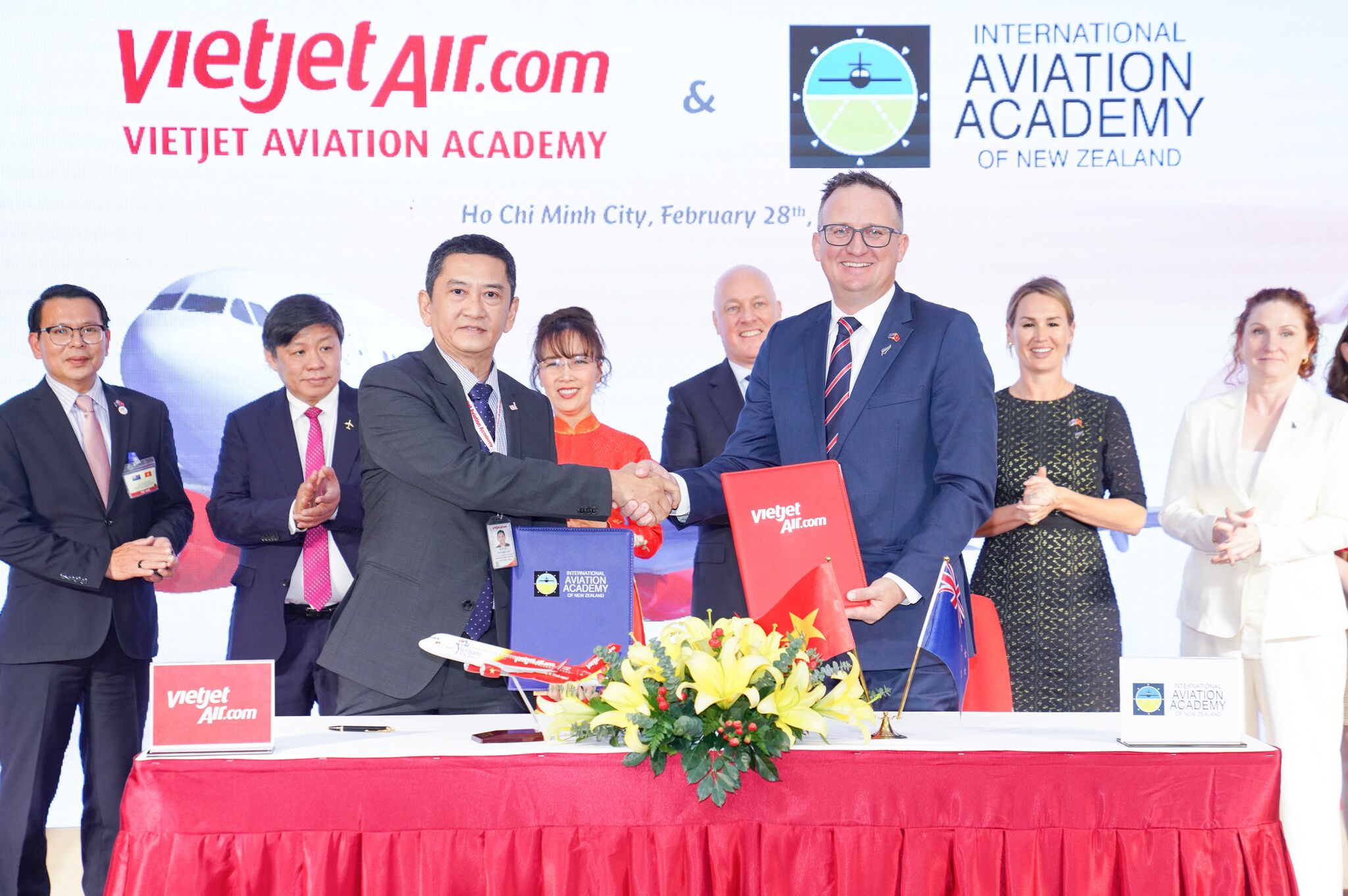 Vietjet Aviation Academy International Aviation Academy of New Zealand Pilot Training AFM