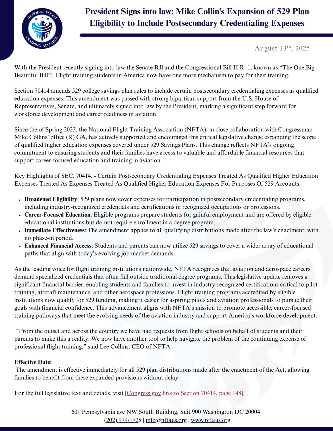 National Flight Training Association - Pilot Training AFM.aero