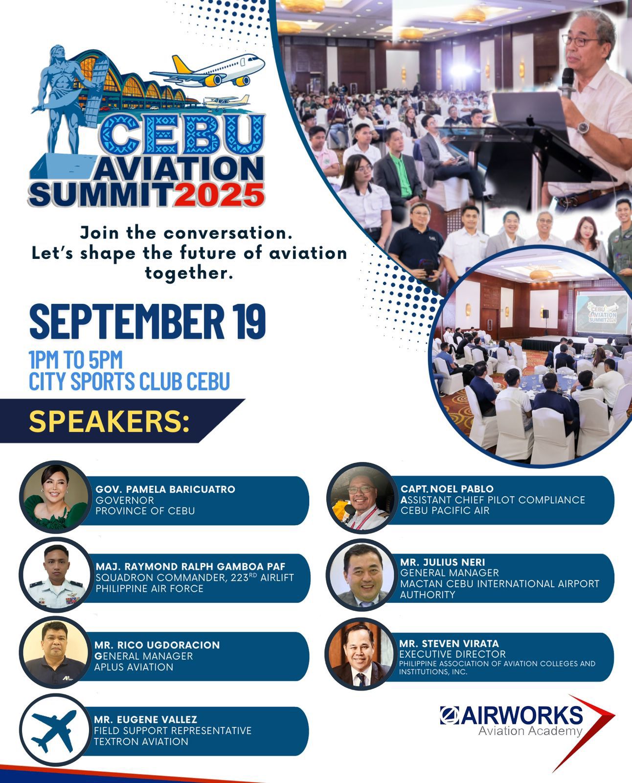 Cebu Aviation Summit 2025_Airworks Aviation Academy_Pilot Training AFM.aero