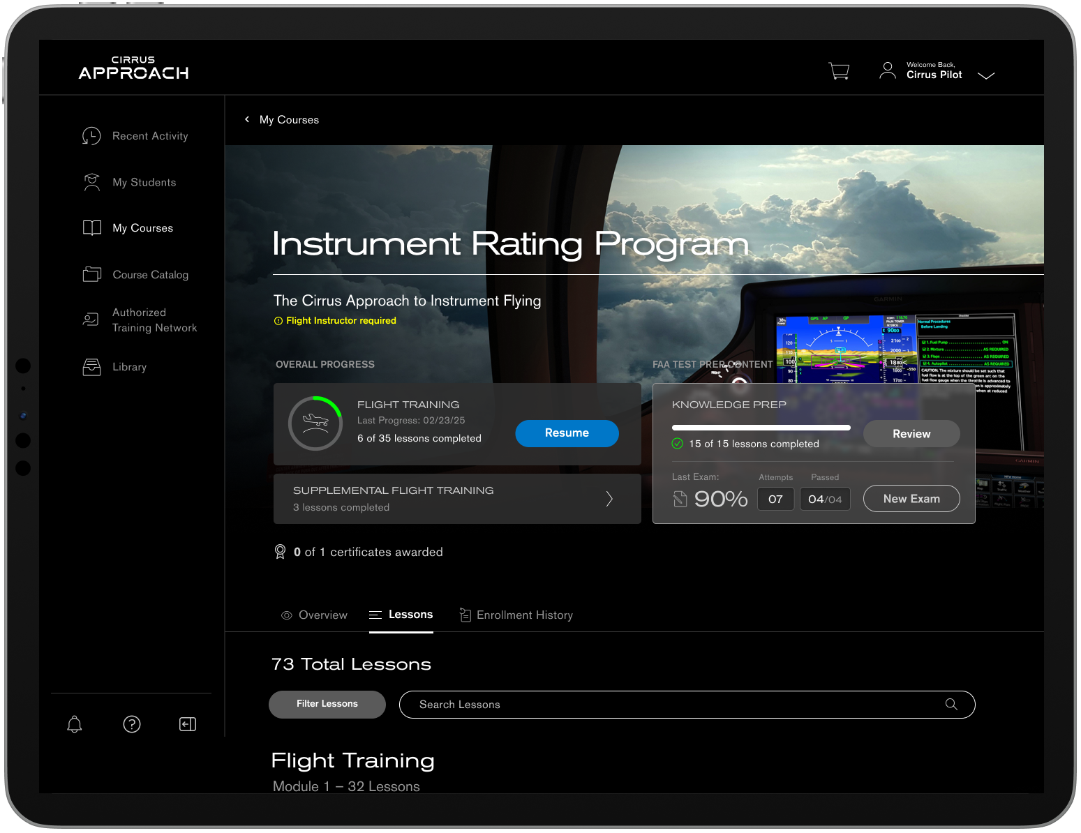 Cirrus Aircraft - Pilot Training AFM.aero
