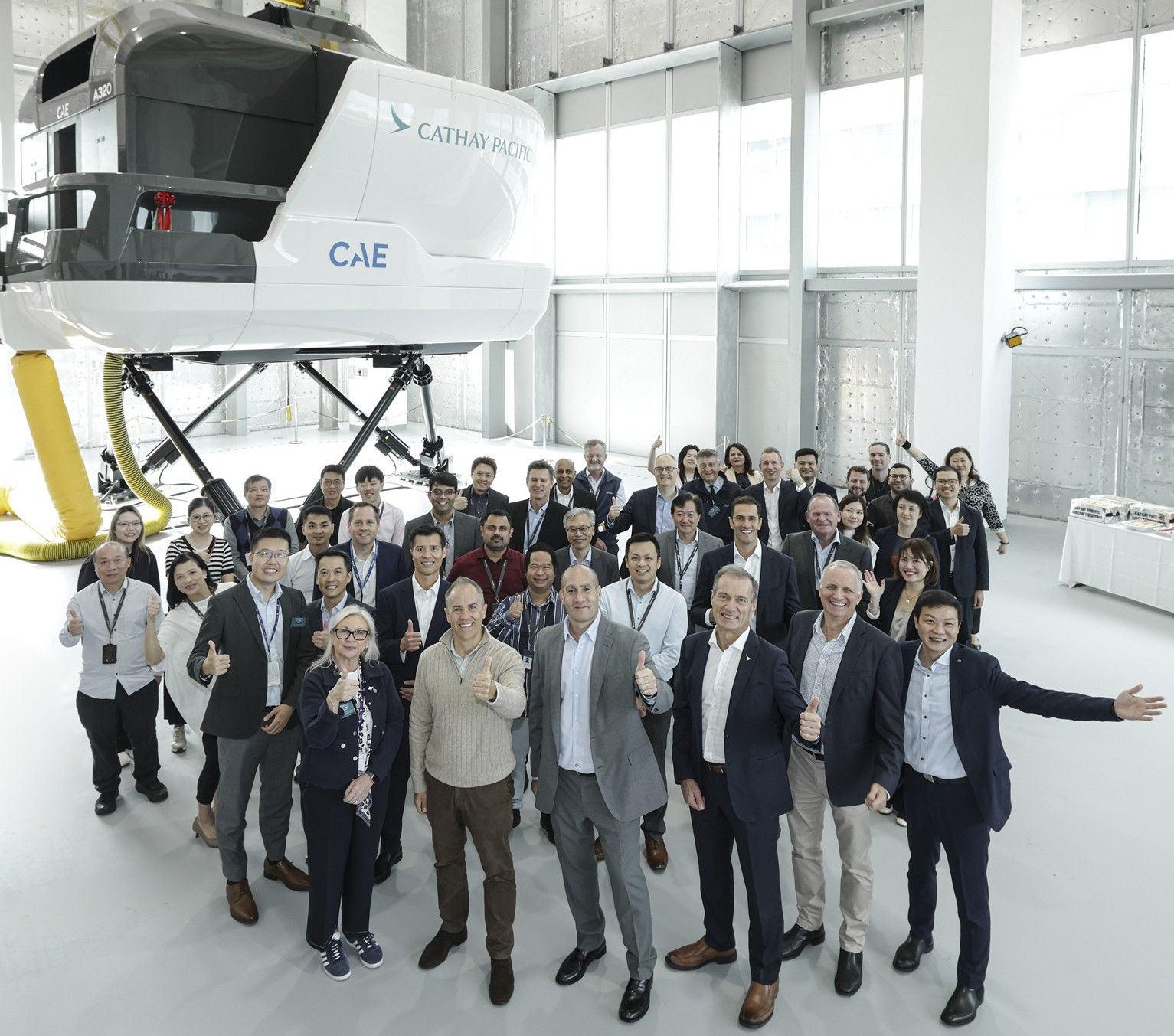 CAE Cathay Pacific A320 Full Flight Simulator AFM