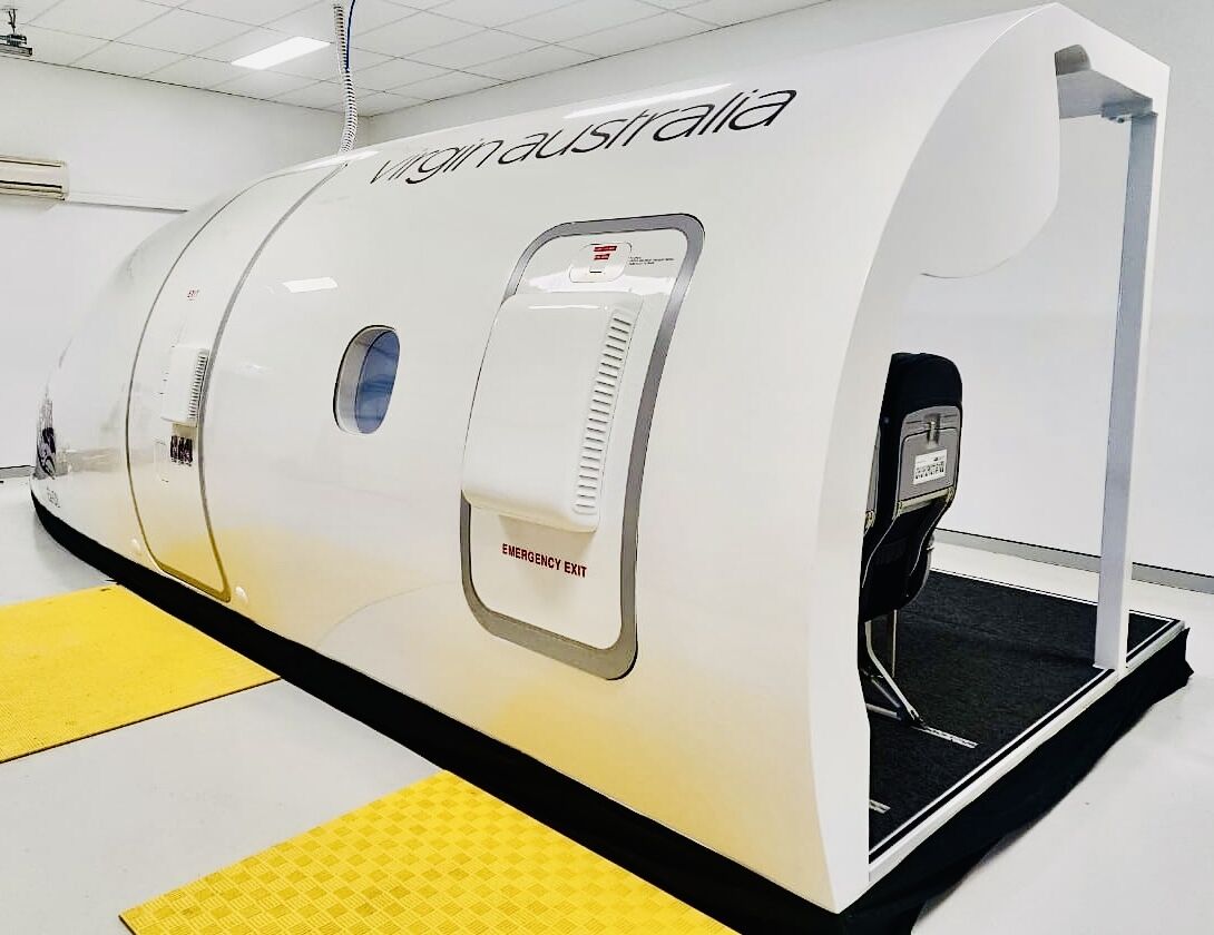 Virgin Australia Spatial Composite Solutions E2 Simulator AFM