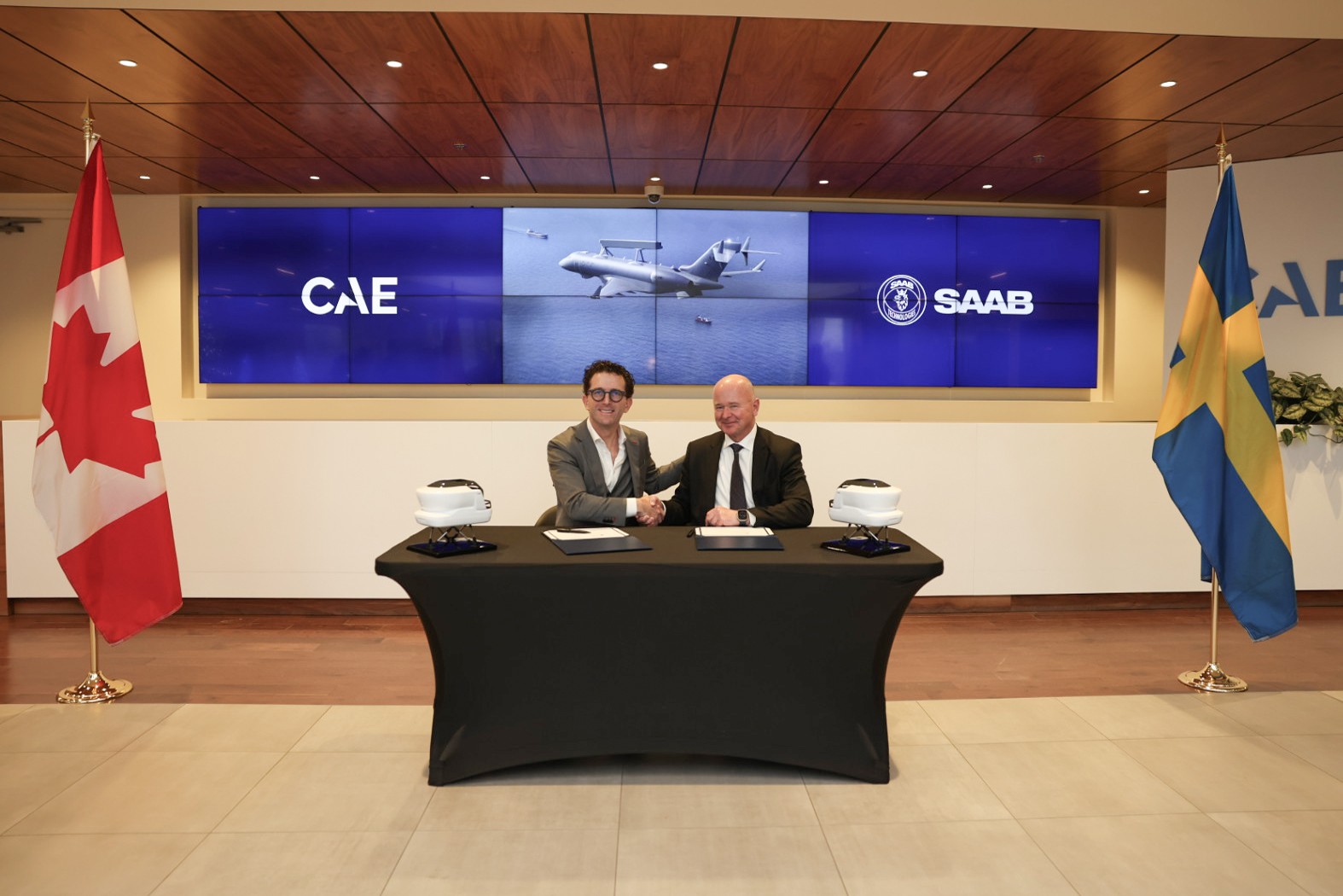 CAE Saab GlobalEye