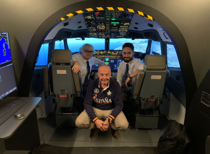 FTD aero Flyschool Air Academy Boeing 737MAX Simulator Spain AFM