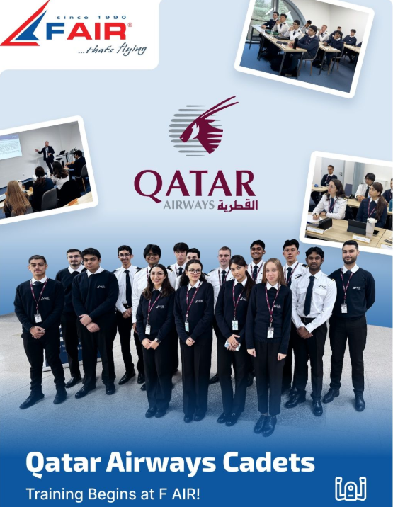 F Air Qatar Airways MPL Cadet Pilot Training Batch 1 AFM